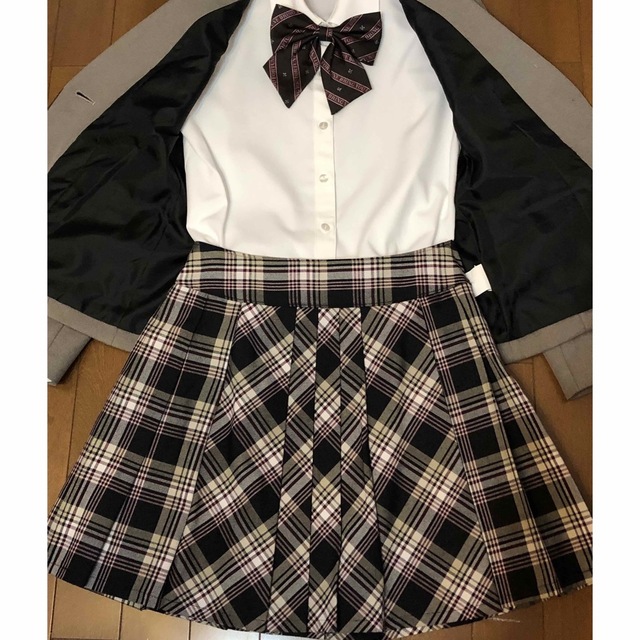 ブラウン系フォーマル5点セット size150 卒服 キッズ/ベビー/マタニティのキッズ服女の子用(90cm~)(ドレス/フォーマル)の商品写真