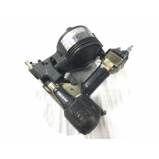 日立 - ☆中古品☆HiKOKI ハイコーキ 65mm 高圧ロール釘打機 日立 - ☆中古品☆HiKOKI ハイコーキ 65mm 高圧ロール釘打機