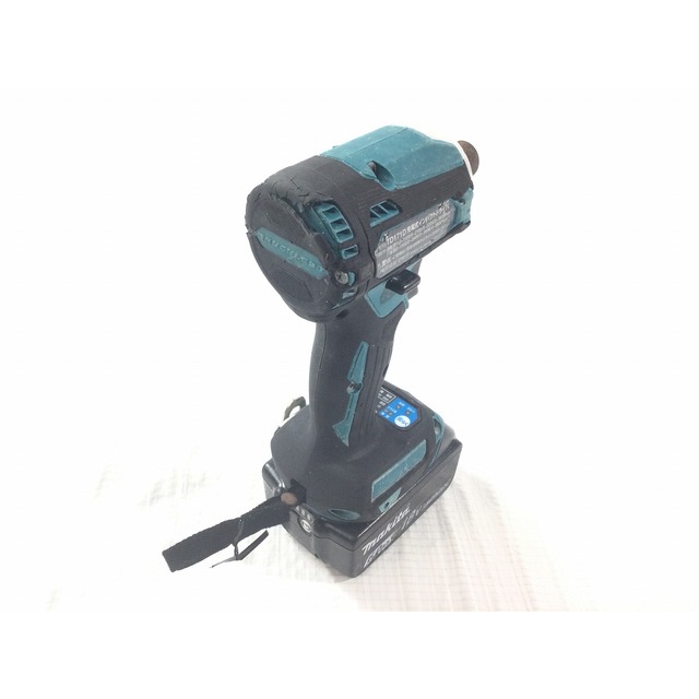 ☆品☆makita マキタ 18V 充電式インパクトドライバ TD171D バッテリー1個(18V 6.0Ah) 青 ブルー 65810