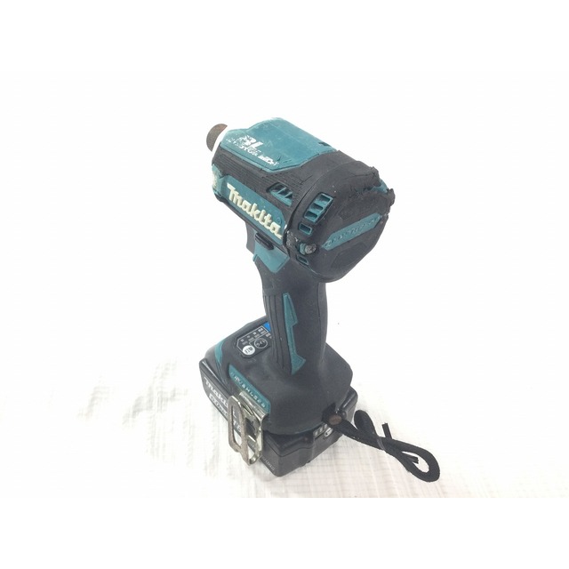 ☆品☆makita マキタ 18V 充電式インパクトドライバ TD171D バッテリー1個(18V 6.0Ah) 青 ブルー 65810