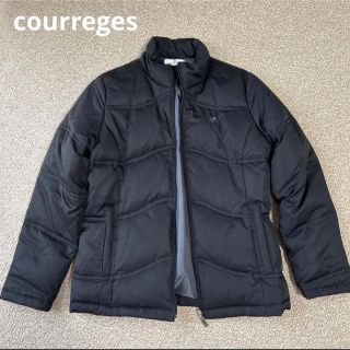 クレージュ(Courreges)のクレージュ　ブラックダウンコート(ダウンコート)