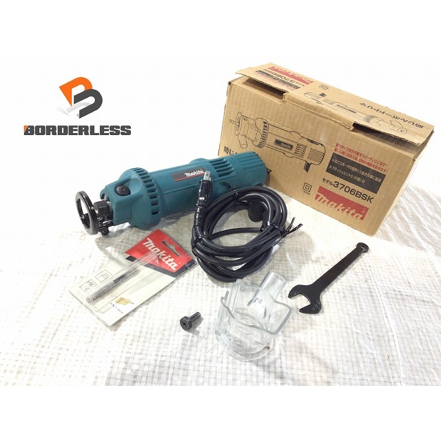 Makita ☆中古品☆makita マキタ 100V 防じん ボードトリマ 3706 防塵 ボードトリマー ボード用トリマー 65762の通販  by 工具販売専門店Borderless(ラクマ店)｜マキタならラクマ