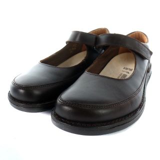 ビルケンシュトック(BIRKENSTOCK)のビルケンシュトック シューズ ストラップ レザー 25cm 茶(その他)