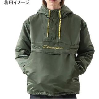 チャンピオン champion 裏メッシュ ロゴ アノラックパーカー M