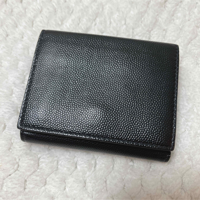 サンローラン★三つ折り財布 ミニ財布 メンズ