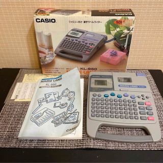 カシオ(CASIO)のネームランド　CASIO KL-850 電池８本付き(その他)