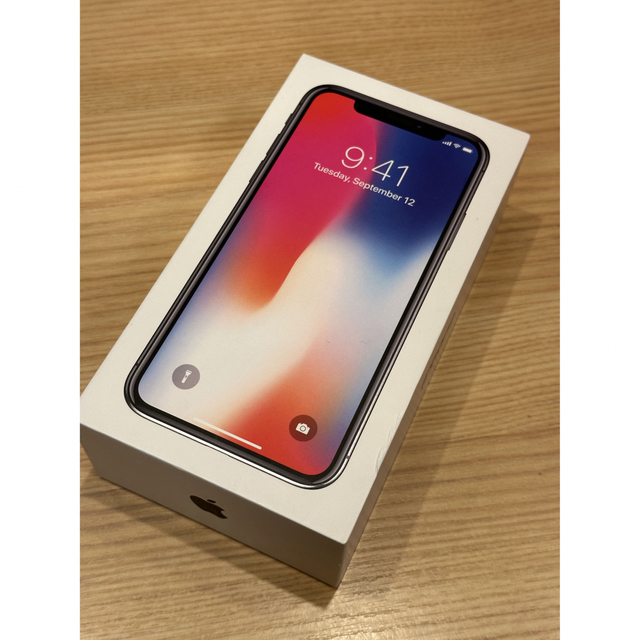 完動品】SIMフリー iPhoneX 256GB スペースグレー 【一部予約販売
