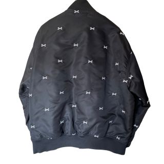 Wtaps team jacket crossbone black