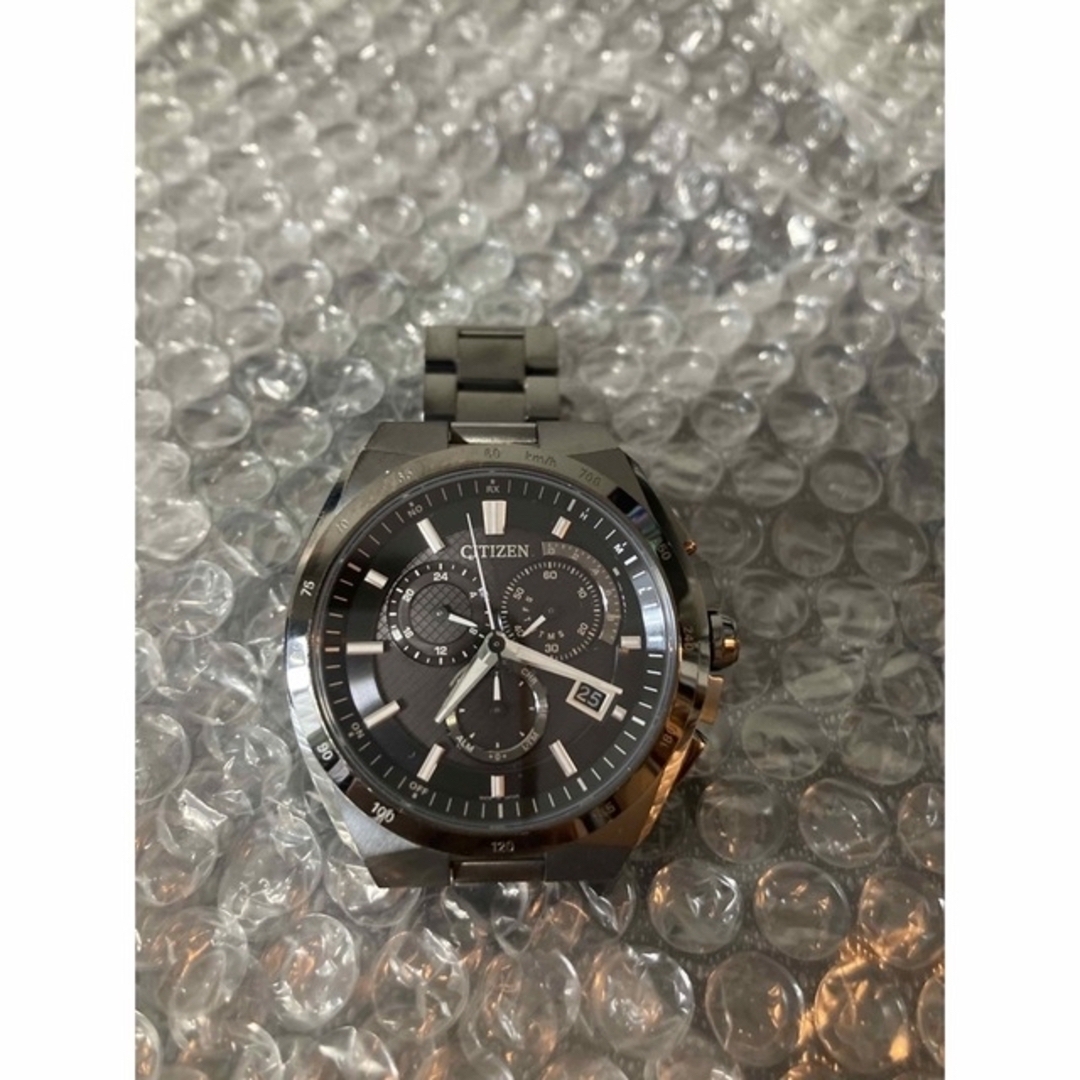 極美品 CITIZEN シチズンアテッサ AT3014-54E 腕時計 - 腕時計(アナログ)