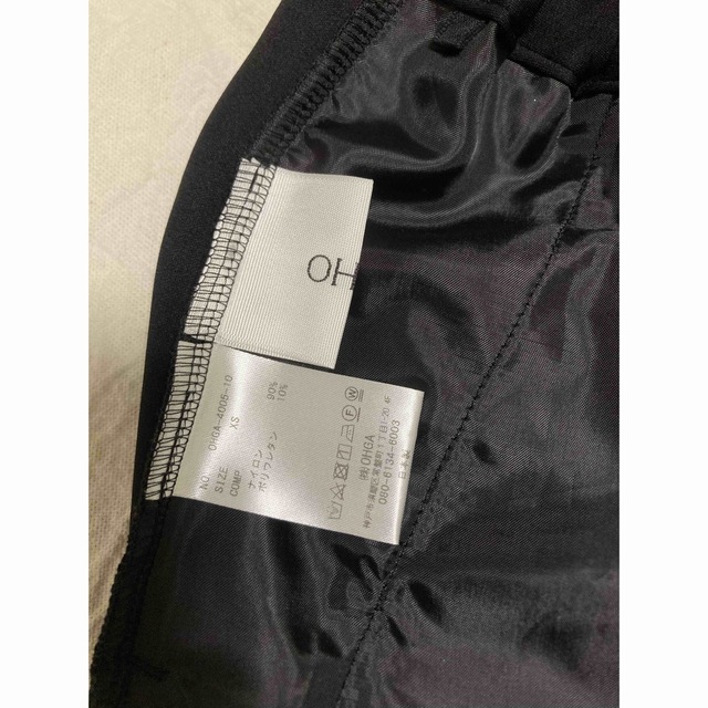 OHGA マシュマロパンツ ブラック XSの通販 by プロフィール必読|ラクマ