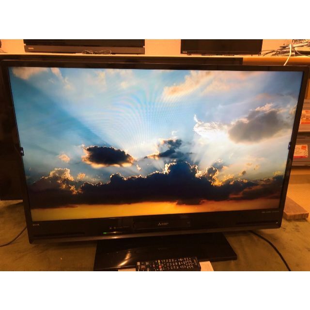 三菱 40型 テレビ Blu-ray HDD内蔵 LCD-A40BHR8 美品！ 商品の状態