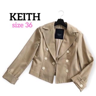 キース(KEITH)の【美品】KEITH キース コーデュロイジャケット ショート丈ピーコート 36(ピーコート)