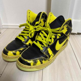 ナイキ(NIKE)の最終価格　ダンク HIGH '85 Yellow Acid Wash(スニーカー)