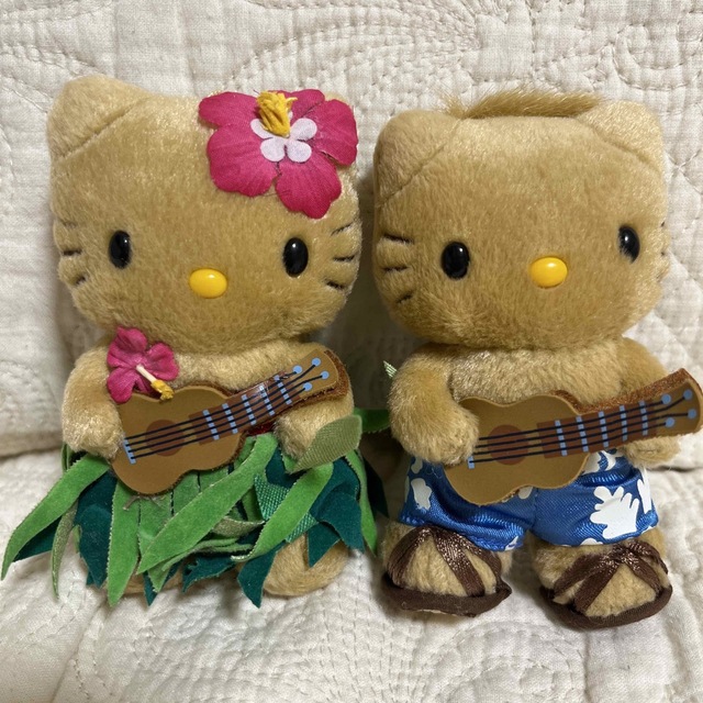 サンリオ - ハローキティーとダニエル君 ペア レアな日焼け サンリオ - ハローキティーとダニエル君 ペア レアな日焼け