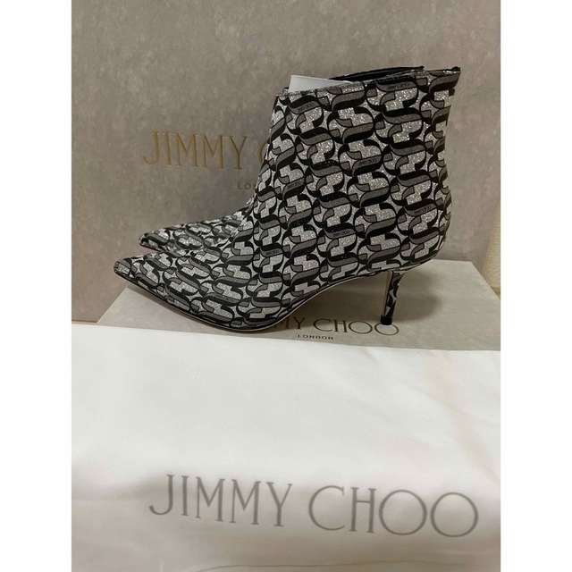 新品未使用　ジミーチュウ Jimmy Choo グリッター ブーティ　ブーツ