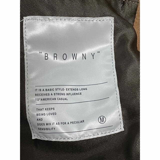 BROWNY(ブラウニー)の訳あり　BROWNY ダッフルコート　M メンズのジャケット/アウター(ダッフルコート)の商品写真