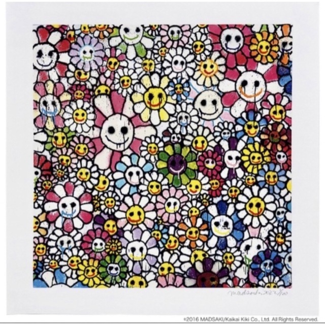 美術品/アンティークHomage to Takashi Murakami Flowers 3_P