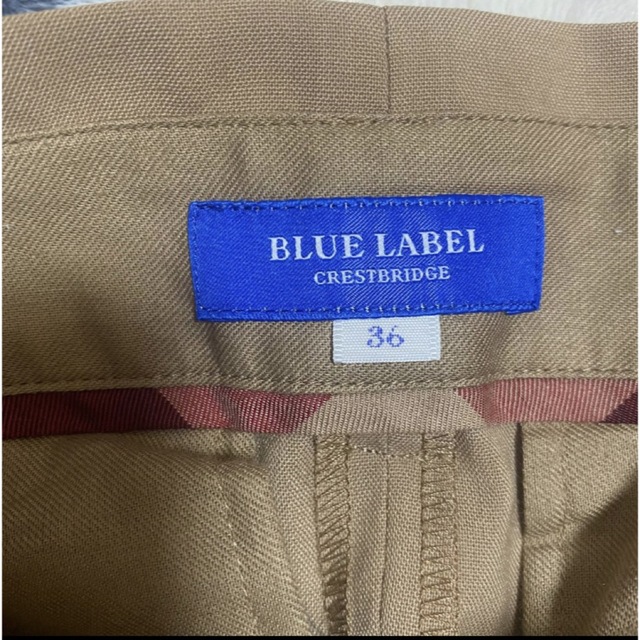 BLUE LABEL CRESTBRIDGE(ブルーレーベルクレストブリッジ)のBLUE LABEL CRESTBRIDGE  パンツ レディースのパンツ(チノパン)の商品写真