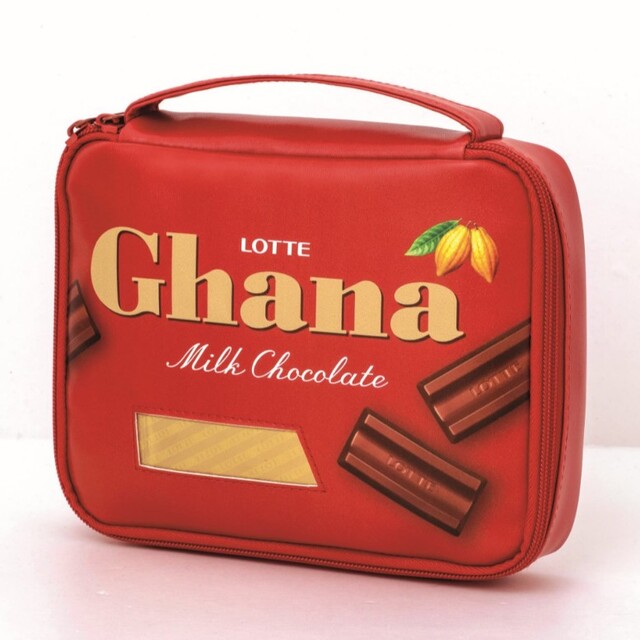 chocolate(チョコレート)のガーナミルクチョコレートマルチポーチブラック ver. レディースのファッション小物(ポーチ)の商品写真