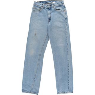 リーバイス(Levi's)の古着 リーバイス Levi's 505 REGULAR FIT STRAIGHT LEG テーパードデニムパンツ レディースM(w27) /eaa309995(デニム/ジーンズ)