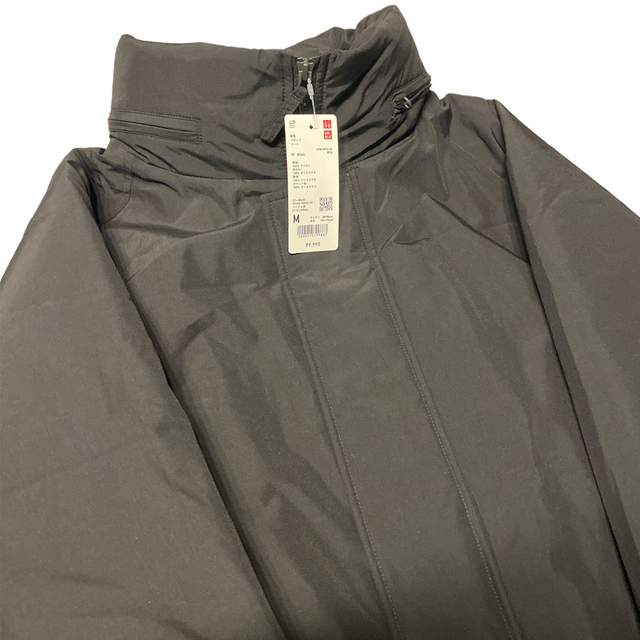 UNIQLO(ユニクロ)のUNIQLO ユニクロ　防風パデッドコート　 M メンズのジャケット/アウター(ダウンジャケット)の商品写真