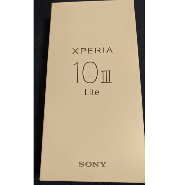 SONY Xperia10III Lite XQ-BT44 64GB ほぼ新品-