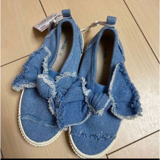 ザラキッズ(ZARA KIDS)のZARAkids デニムスリッポン(スリッポン)