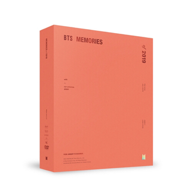 BTS MEMORIES メモリーズ 2019 DVD 日本語字幕