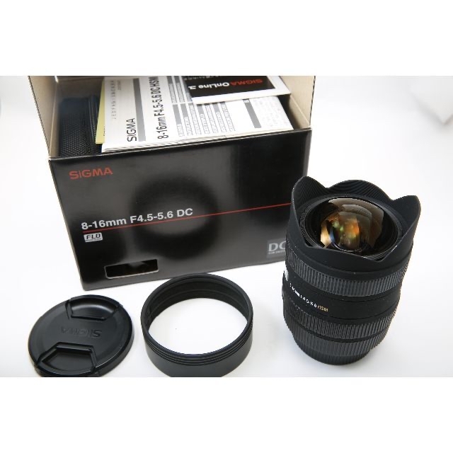 SIGMA(シグマ)のSIGMA 8-16mm F4.5-5.6 DC HSM PENTAX用 スマホ/家電/カメラのカメラ(レンズ(ズーム))の商品写真