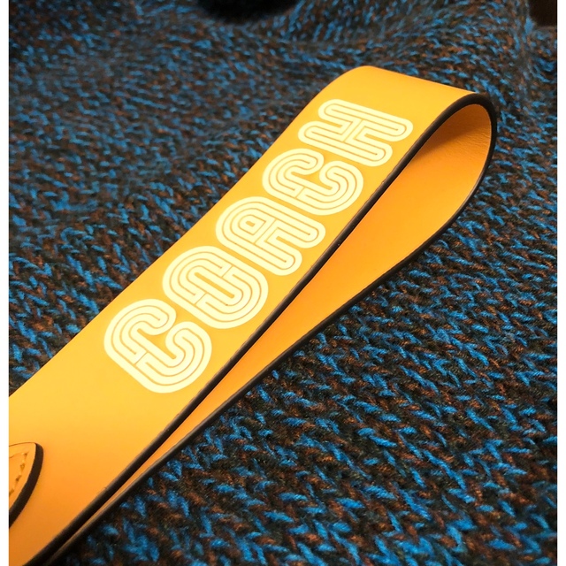 COACH(コーチ)の【新品】【COACH】ループ キー フォブ ウィズ コーチ パッチ ハニカム メンズのファッション小物(キーホルダー)の商品写真