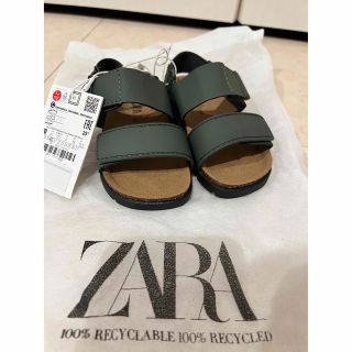 ザラキッズ(ZARA KIDS)の新品　ZARA Baby サンダル　12.3㎝(サンダル)