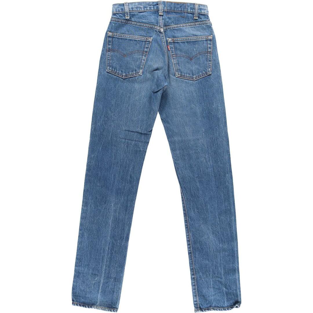 80年代 リーバイス Levi's 505 テーパードジーンズ デニムパンツ USA製 レディースL(w28) ヴィンテージ /eaa304019 1