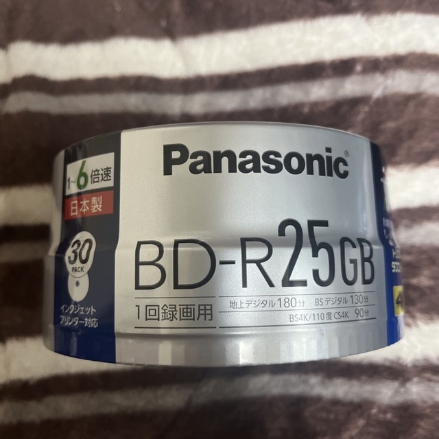 Panasonic  録画用6倍速 ブルーレイディスク LM-BRS25MP30 1