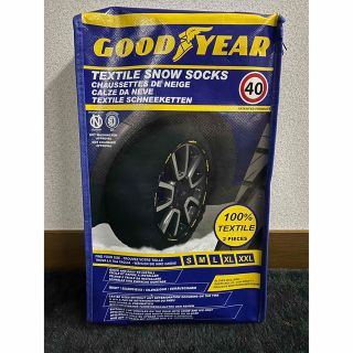 グッドイヤー(Goodyear)のGOODYEAR×ISSE 布製 タイヤチェーン CLASSIC Mサイズ(車外アクセサリ)