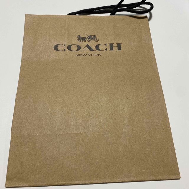 COACH(コーチ)のコーチ　ショップ紙袋 レディースのバッグ(ショップ袋)の商品写真