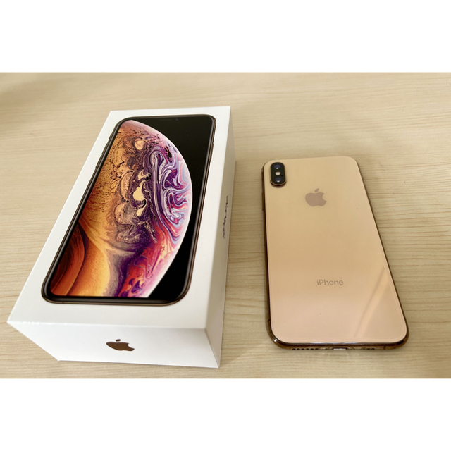 iPhone - iPhone XS 64GB ゴールド SIMフリーの通販 by non's shop ...