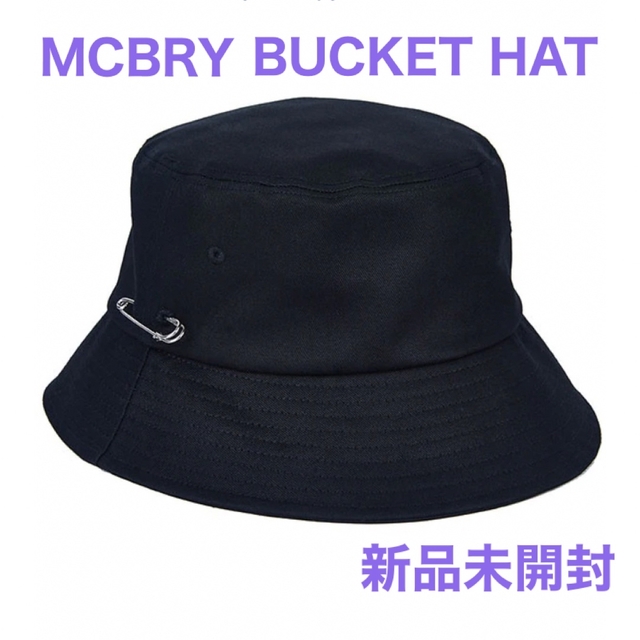 防弾少年団(BTS)(ボウダンショウネンダン)のMACK BARRY  BTS着用　マクバリー　バケットハット メンズの帽子(ハット)の商品写真