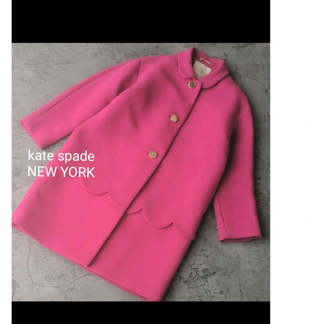 kate spade new york(ケイトスペードニューヨーク)のケイトスペード　コート レディースのジャケット/アウター(ロングコート)の商品写真