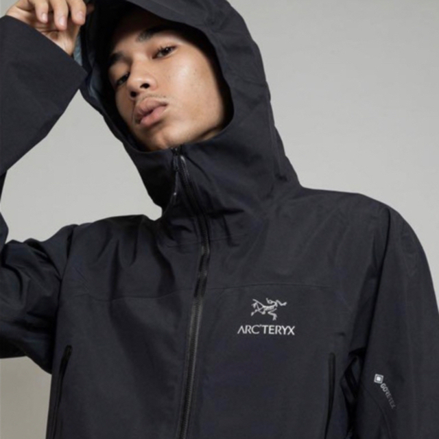 【良品】ARC’TERYX アークテリクス ZETA SL JACKET 黒色