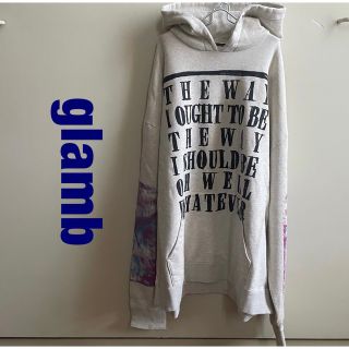 グラム(glamb)のglamb Grunge Ad Hoodie / グランジアドフーディ(パーカー)