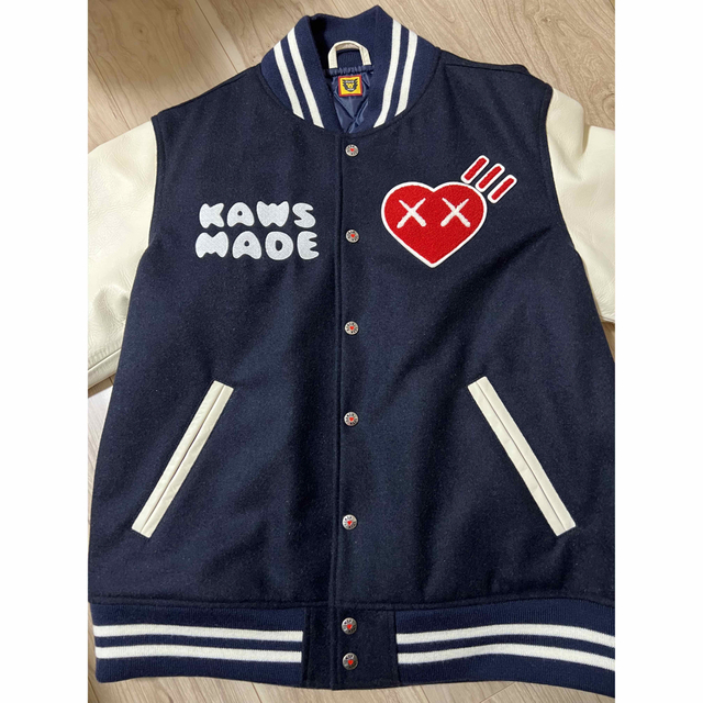 HUMAN MADE - HUMAN MADE KAWS VARSITY JACKET XLの通販 by