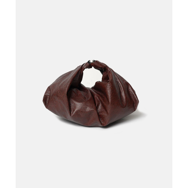 muller of yoshiokubo(ミュラーオブヨシオクボ)のmuller of yoshiokubo Dumpling Bag brown レディースのバッグ(ハンドバッグ)の商品写真