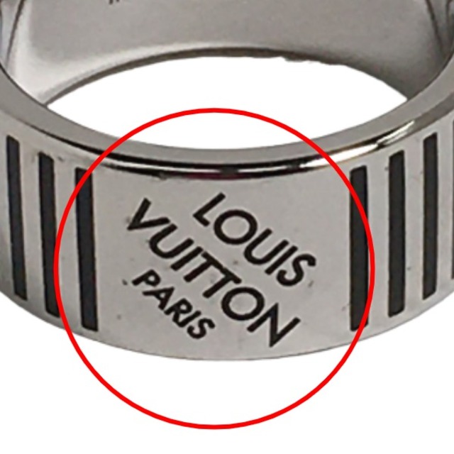 LOUIS VUITTON - ルイヴィトン M62494 リング・指輪 シルバー LOUIS ...