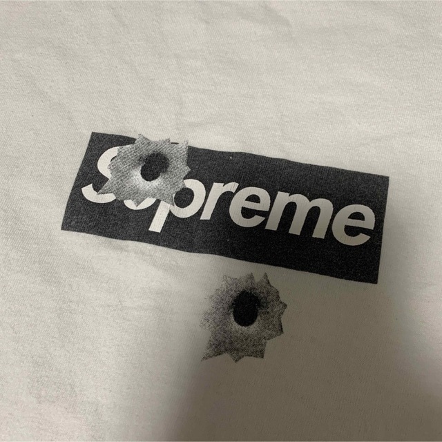 supreme bullet box logo tee