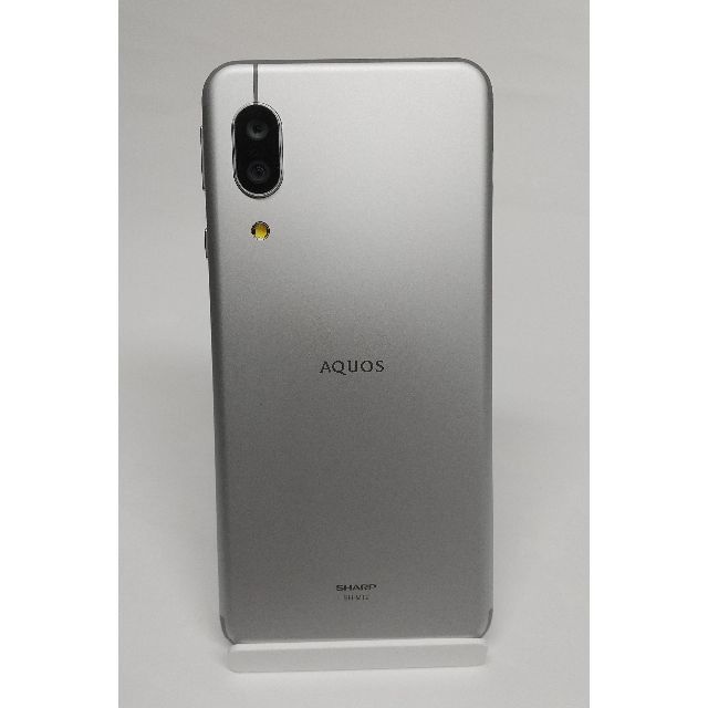 SHARP(シャープ)のPR0707様用、AQUOS sense3 lite SH-M12 ｼﾙﾊﾞｰ スマホ/家電/カメラのスマートフォン/携帯電話(スマートフォン本体)の商品写真