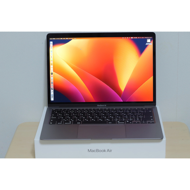 Mac (Apple)(マック)の16GB 512GB M1 Macbook Air スペースグレー Apple スマホ/家電/カメラのPC/タブレット(ノートPC)の商品写真