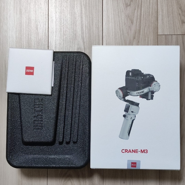 ZHIYUN  CRANE M3 カメラ用ジンバル 電動スタビライザー