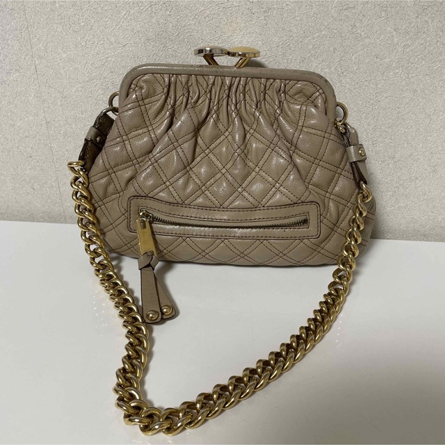 MARC JACOBS - マークジェイコブス がま口チェーンキルティングバック