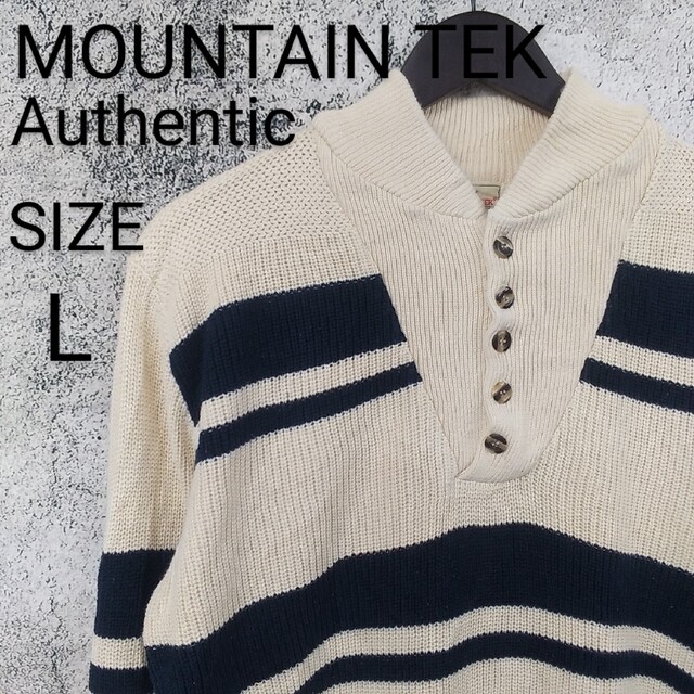 MOUNTAIN TEK Authenticハーフボタンプルオーバー