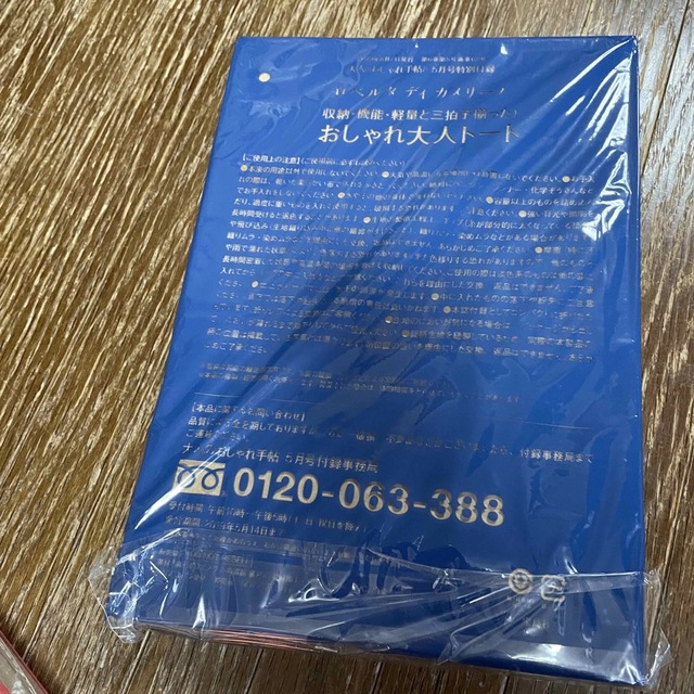 宝島社(タカラジマシャ)の大人のおしゃれ手帖付録ロベルタディカメリーノ おしゃれ大人トート レディースのバッグ(トートバッグ)の商品写真